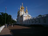 Die Gemächer des Petershofes von außen gesehen