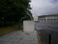 Denkmal für den bekannten Läufer Paavo Nurmi