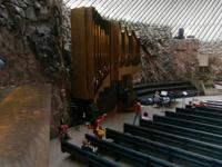 Felsenkirche von Helsinki, Besichtigung bei Musik