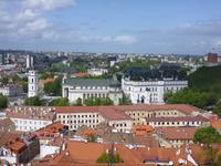 Litauen_Vilnius_Aussicht_Johanniskirchturm_Dom_Königspalast