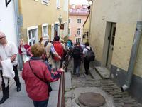 Abstieg zum Markt