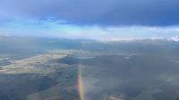 Anflug auf Vilnius 