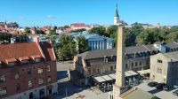 Aussicht vom Hotelpool, Tallinn 