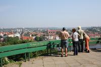 Blick auf Kaunas