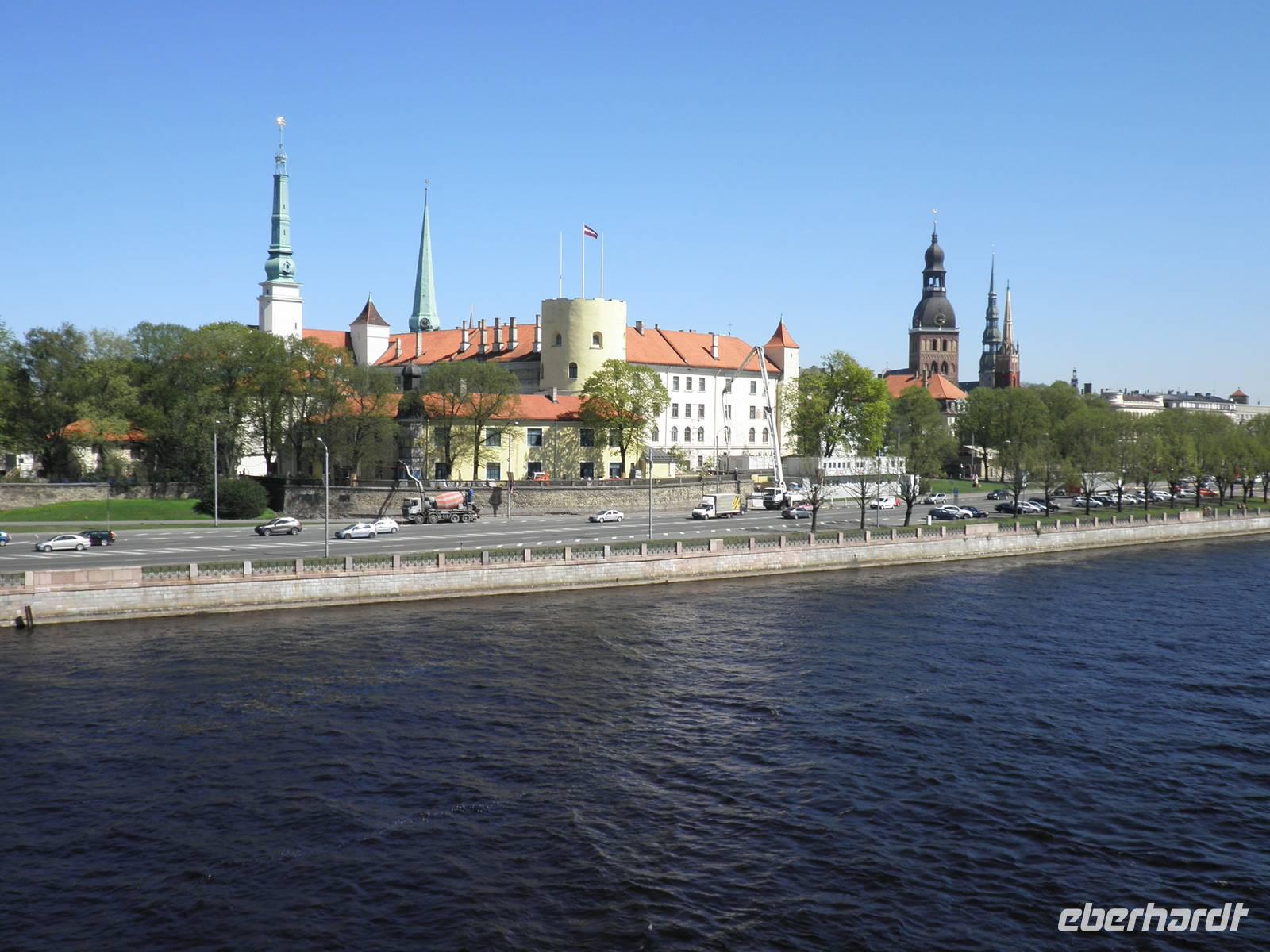 Blick auf Riga