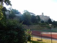 Blick auf die Stadtmauer