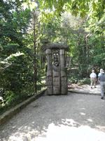 Eingang zum Hexenberg in Juodkrante
