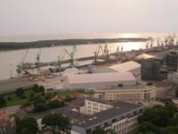 Hafen von oben