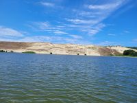 Kurische Nehrung - Dünen vom Boot aus