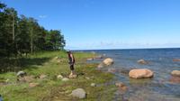 Kurze Pause am Wasser