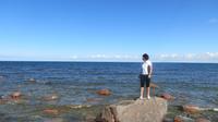 Kurze Pause am Wasser