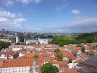 Litauen_Vilnius_Aussicht_Johanniskirchturm_Dom_Burg