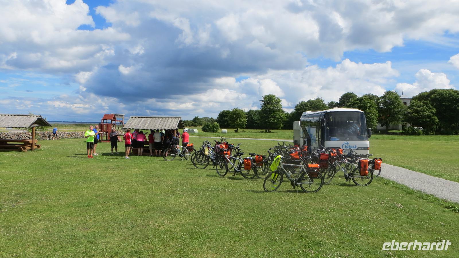 Picknickplatz auf Saaremaa
