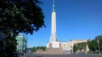 Riga, Bummel durch die Stadt, Freiheitsdenkmal i