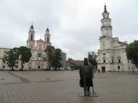 Rundreise Baltikum - Kaunas Marktplatz mit Standesamt