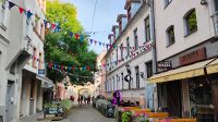 Spaziergang durch die Altstadt von Riga 