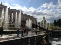 die Wasserspiele von Petershof