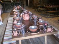 gedeckter Tisch