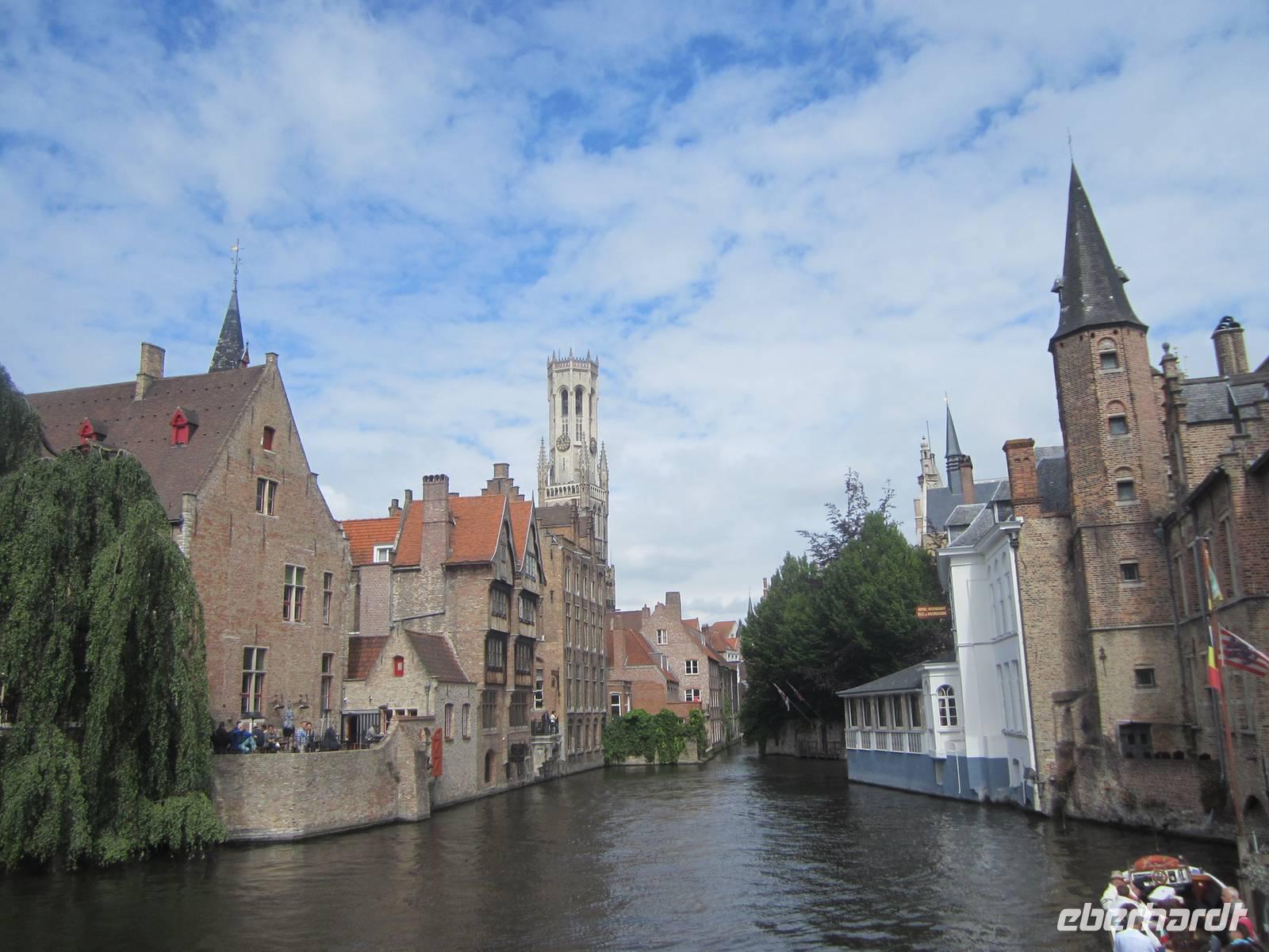 Brügge, Grachtenrundfahrt