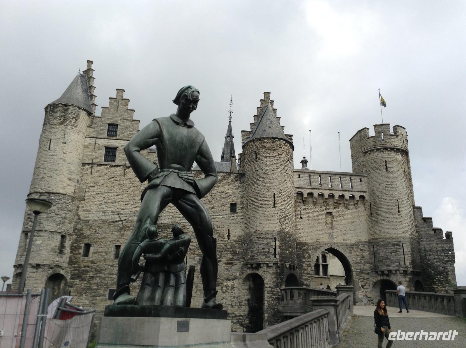 Antwerpens alte Burganlage