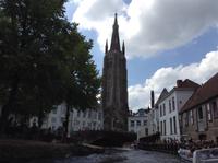 Brügge vom Wasser aus