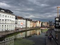 in der Altstadt von Gent