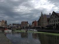 in der Altstadt von Gent