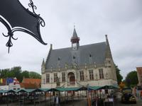 Damme, Büchermarkt vor Rathaus