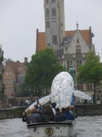 Brügge, Grachtenfahrt, Triennale