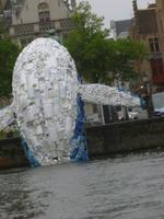 Brügge, Grachtenfahrt, Triennale