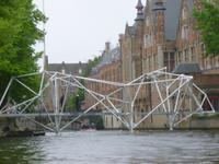 Brügge, Grachtenfahrt, Triennale