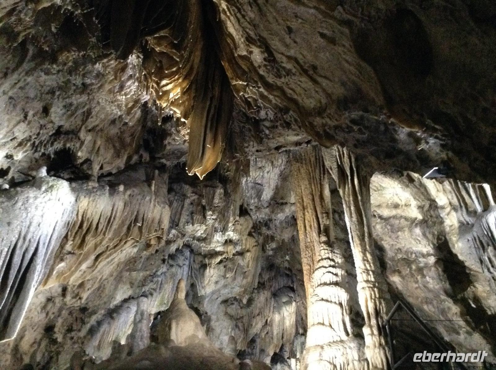 in der Höhle von Han sur Lesse