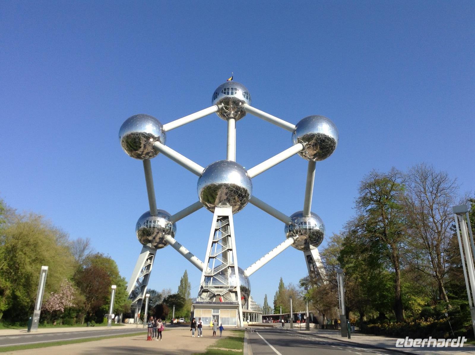 das Atomium in Brüssel