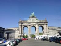 der Triumpfbogen in Brüssel