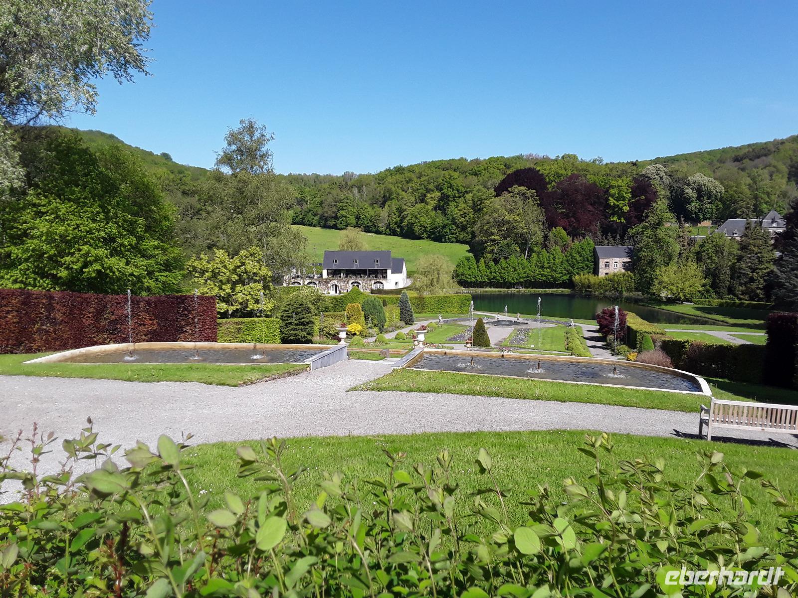 In den Gärten von Annevoie, Blumengarten 