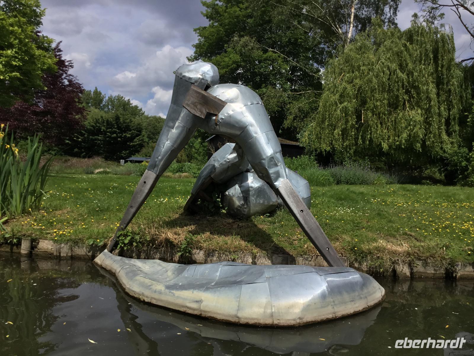 Kunst in den Hortillonnages