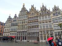 Antwerpen, Grote Markt mit Zunfthäusern