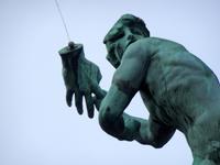 Antwerpen, Detail Brabobrunnen