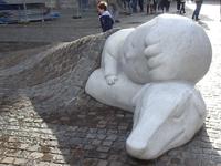 Antwerpen, Nello & Patrache Statue