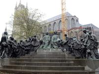 Gent, Denkmal der Gebrüder van Eyck