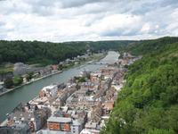 Blick von der Zitadelle auf Dinant