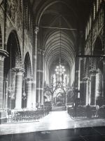 Abteikirche Maredsous, historische Ansicht