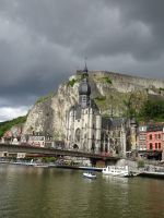 Dinant, Stiftskirche Notre-Dame und Zitadelle