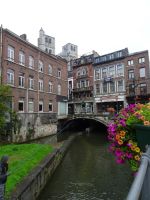Huy, Blick auf Kirche 