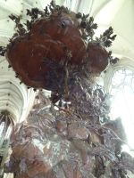 Mechelen, Kanzel St. Rombouts.Kathedrale