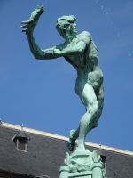 Antwerpen, Detail Brabo-Brunnen