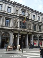 Brüssel, Eingang Galerie St-Hubert