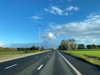 Fahrt zurück mit Sonnensschein!