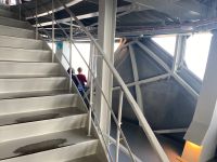 in der obersten Kugel auf 92 Meter