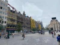 Place De Brouckère mit Renovierungen